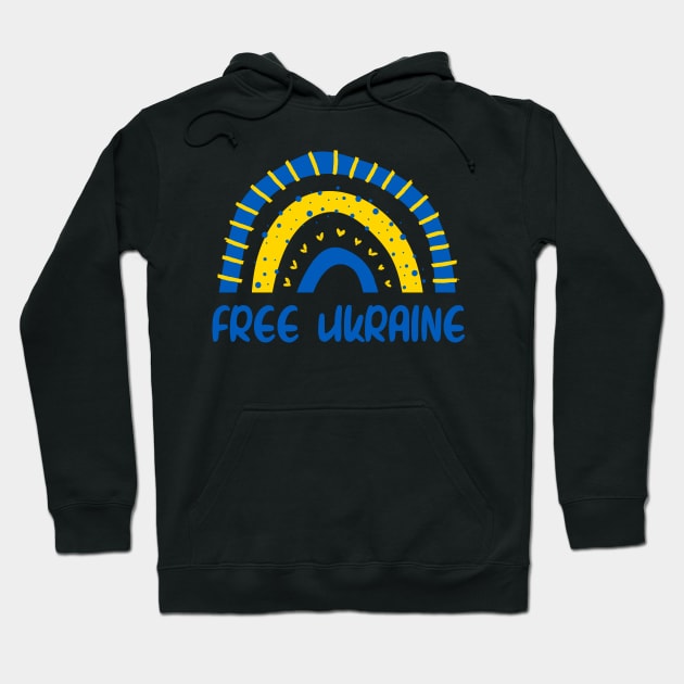 FREE UKRAINE Hoodie by hananeshopping